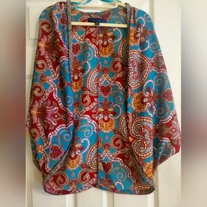 Women's Cover-up Shawl with Sleeves